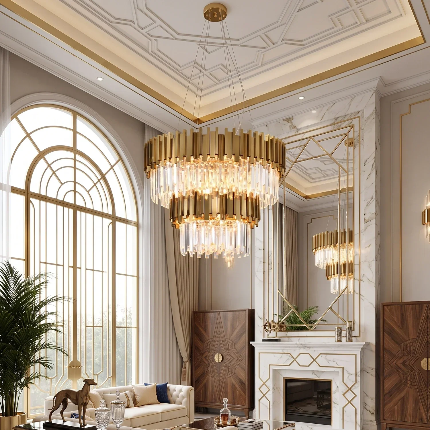Bourbons Alphonsus Crystal Chandelier | wildoxy