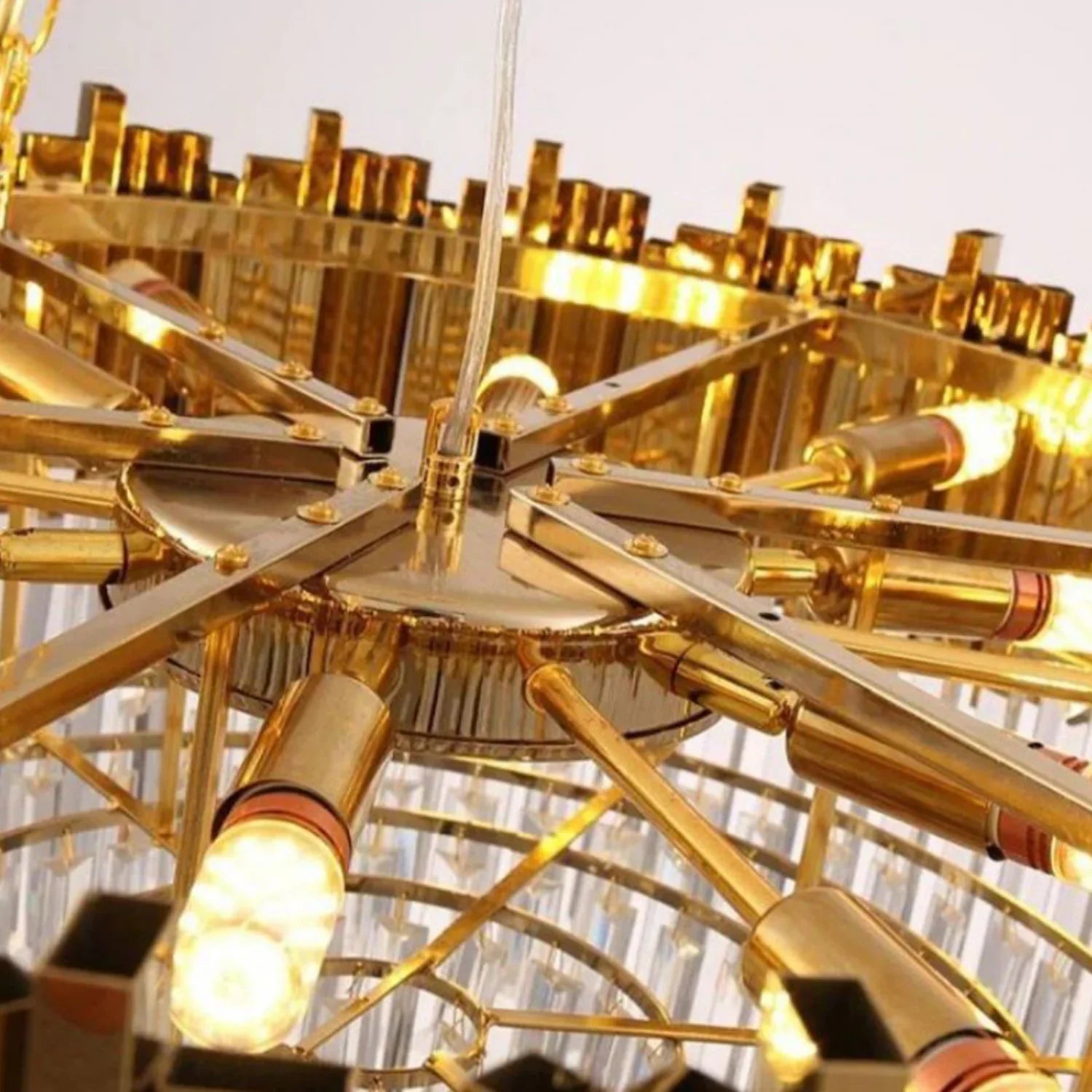 Bourbons Flush Mount Chandelier | wildoxy