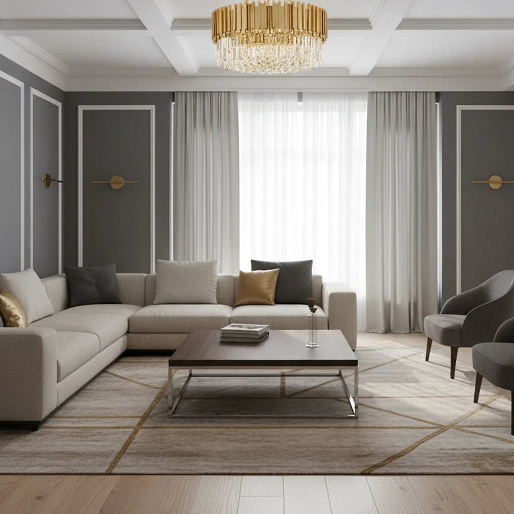 Bourbons Flush Mount Chandelier | wildoxy