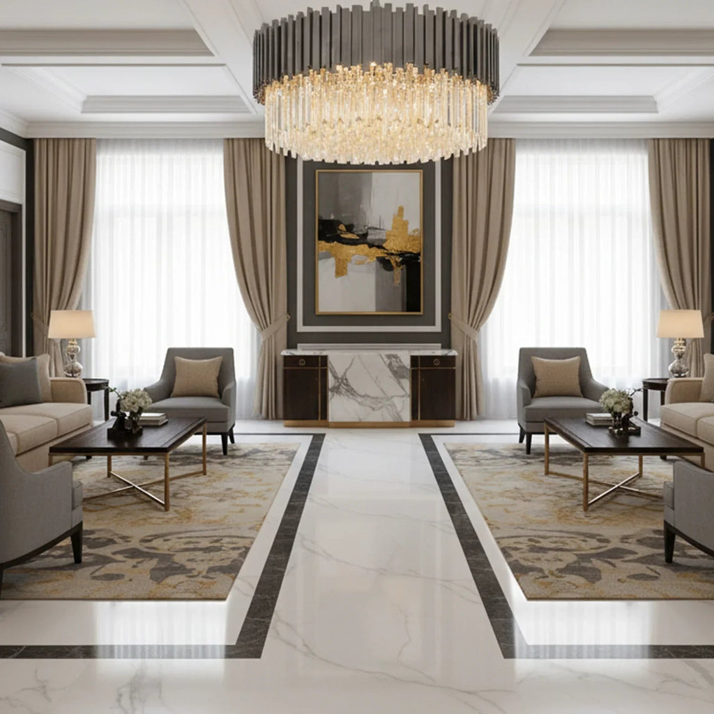 Bourbons Flush Mount Chandelier | wildoxy