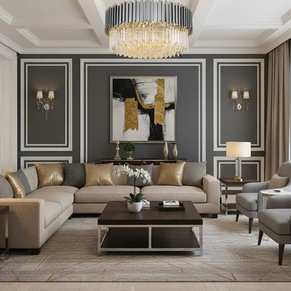 Bourbons Flush Mount Chandelier | wildoxy