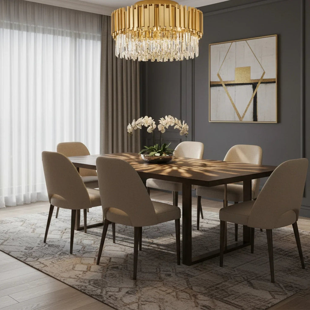 Bourbons Flush Mount Chandelier | wildoxy