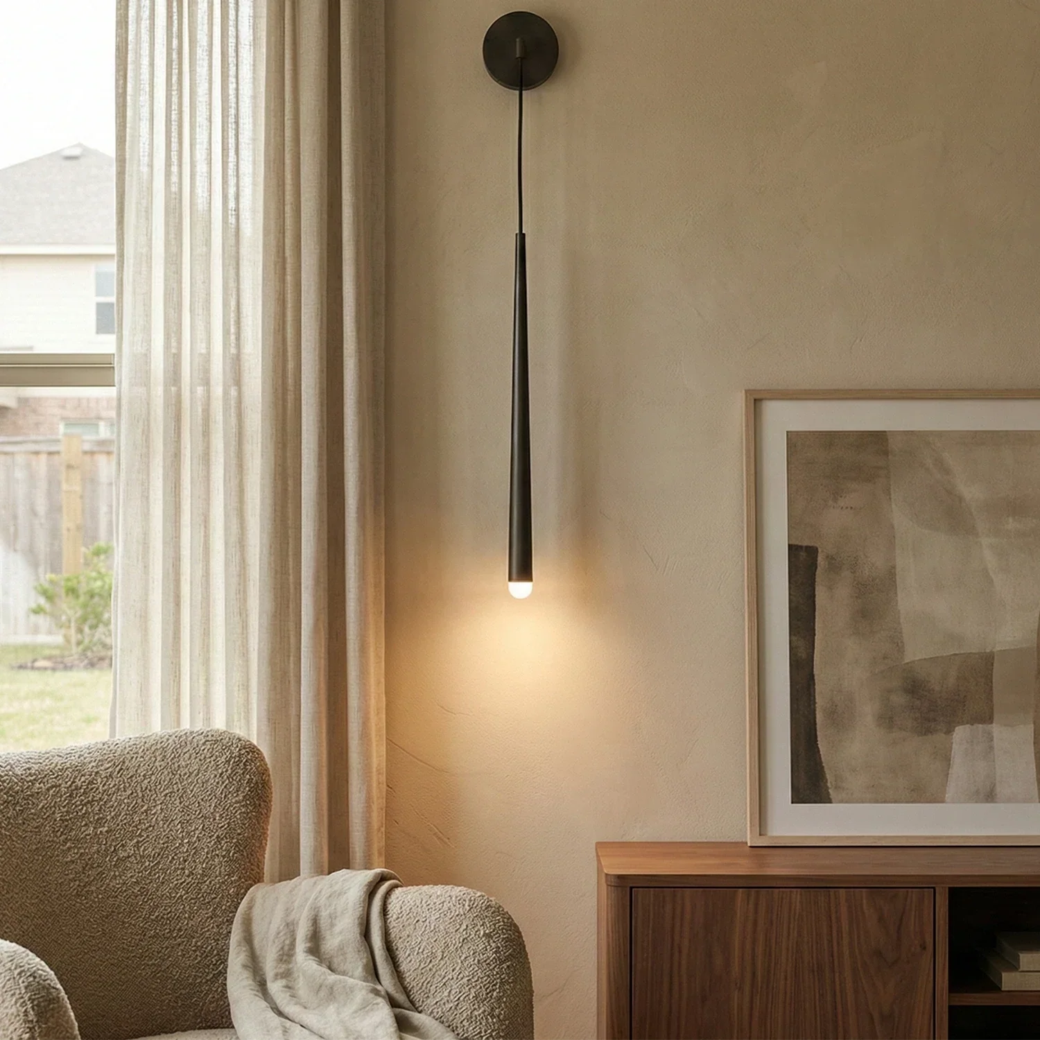 Brass Spinal Tube Crystal Wall Lamp | wildoxy