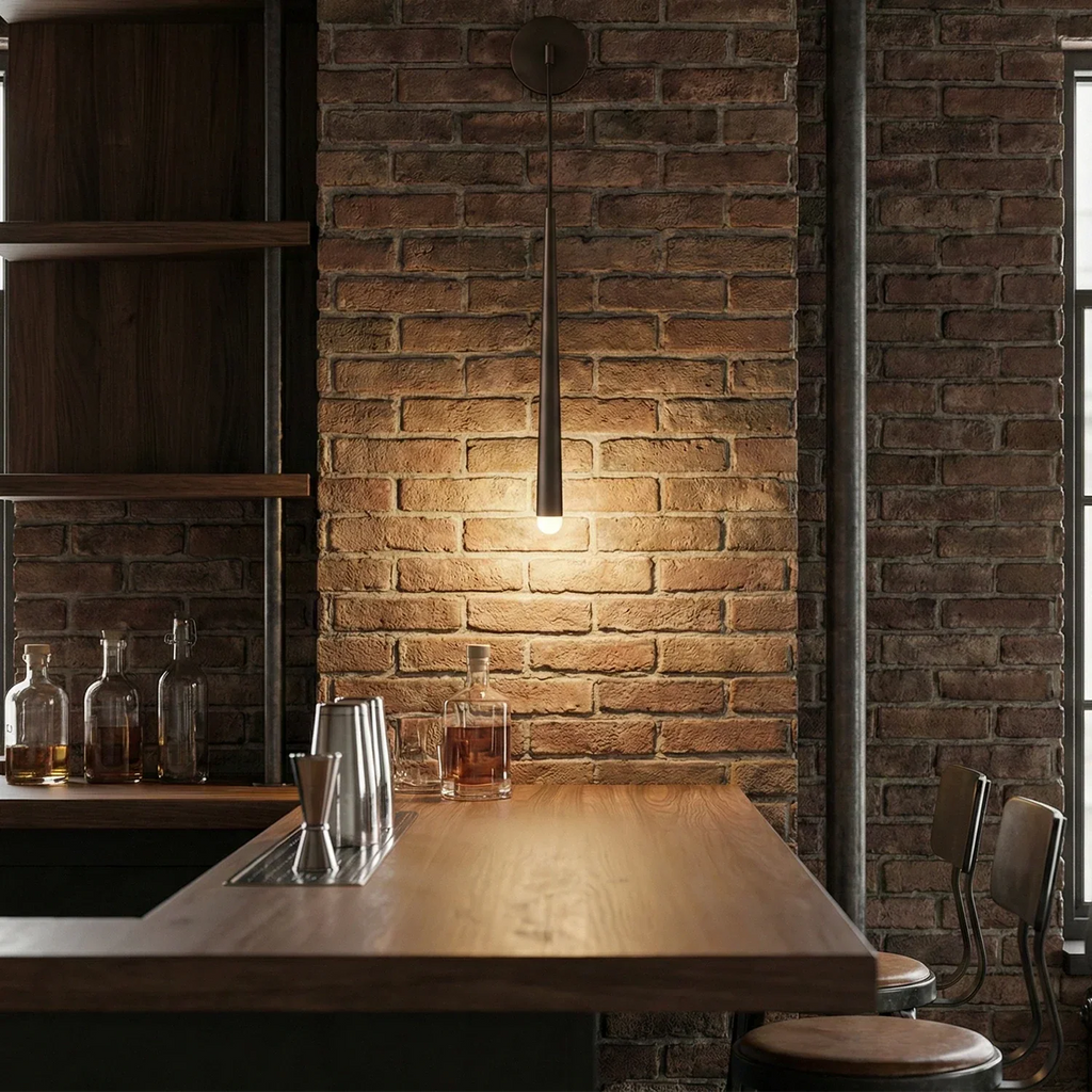 Brass Spinal Tube Crystal Wall Lamp | wildoxy