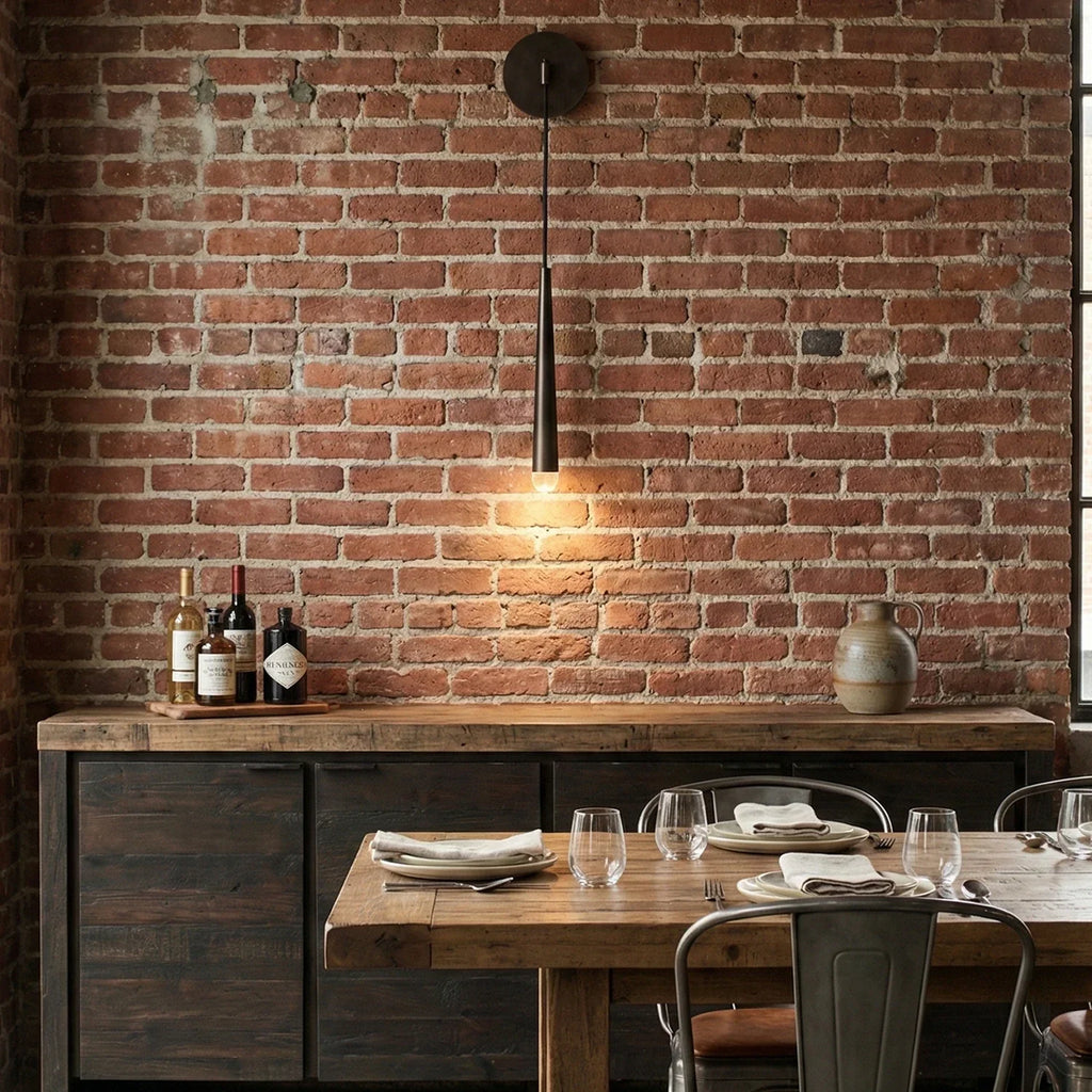 Brass Spinal Tube Crystal Wall Lamp | wildoxy