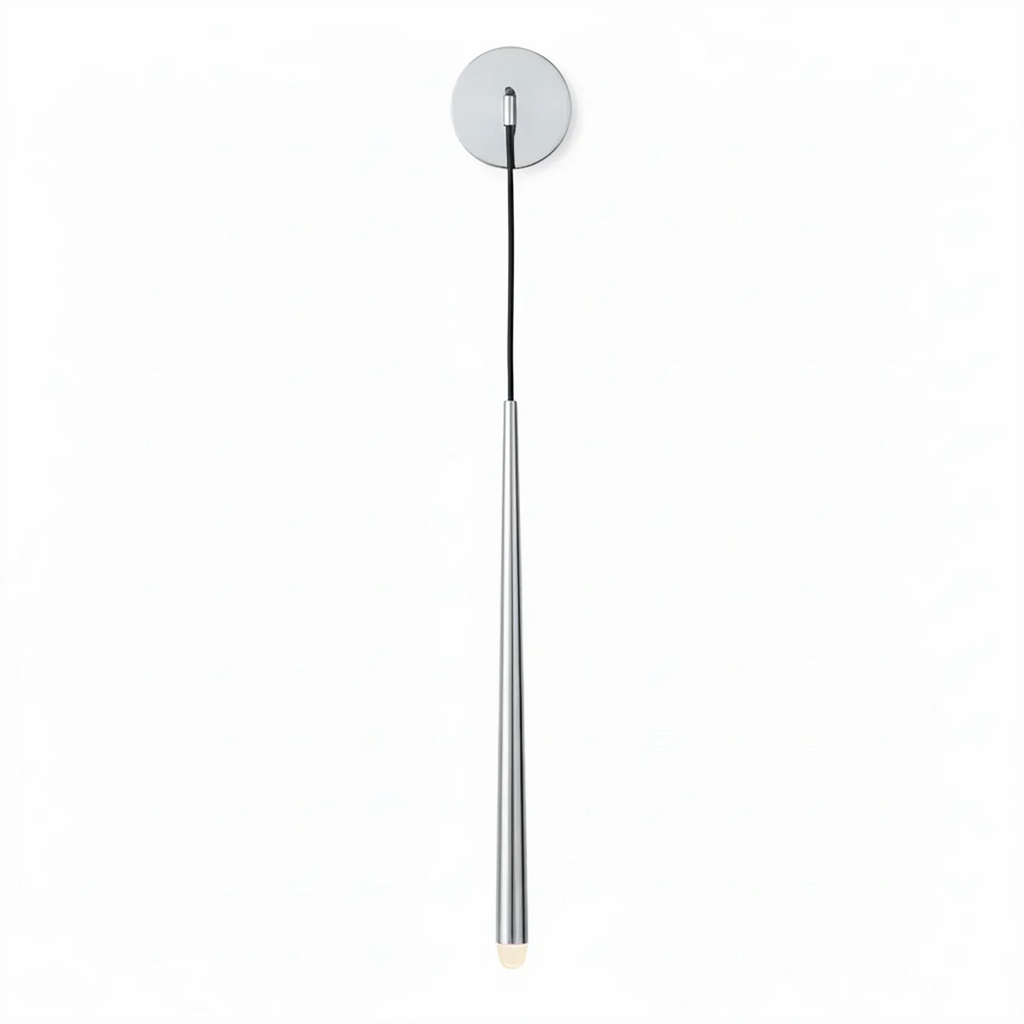 Brass Spinal Tube Crystal Wall Lamp | wildoxy