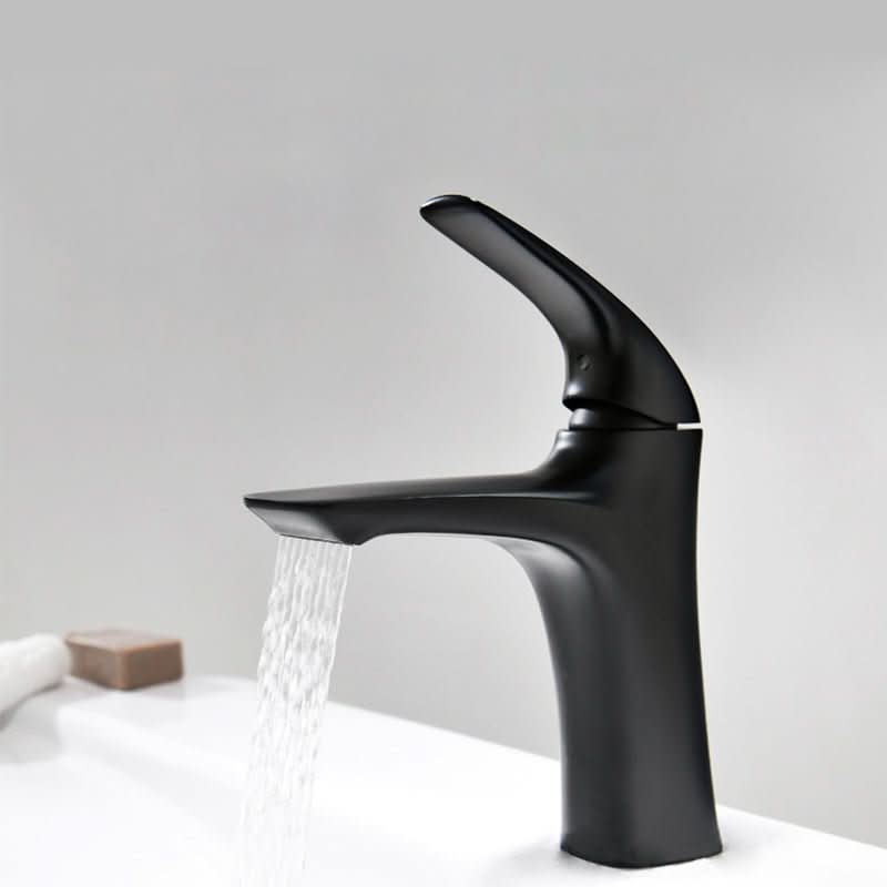 Brassline Sink Tap — Antique Black Finish, Gentle Water Flow