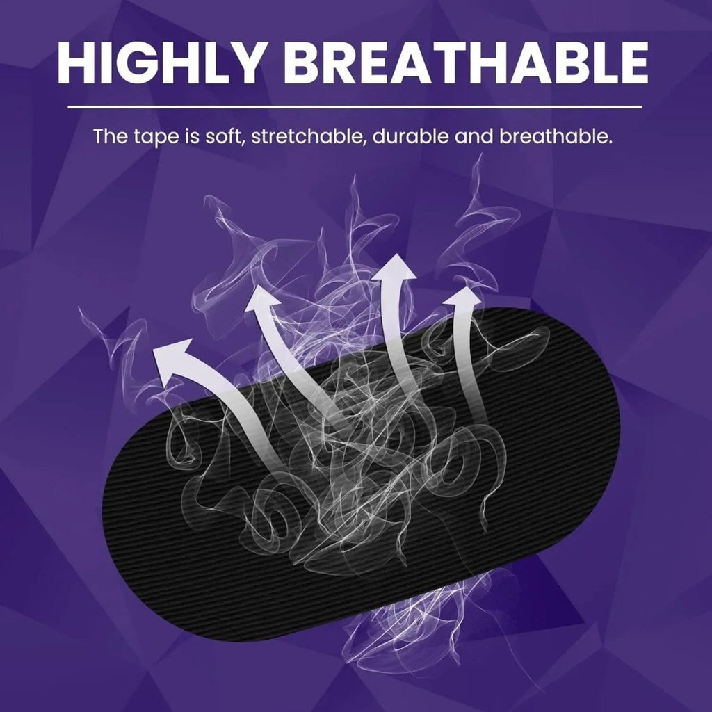 Breathcalm Νυχτερινή ταινία στόματος — Ρινικές ταινίες αναπνοής άνετης εφαρμογής