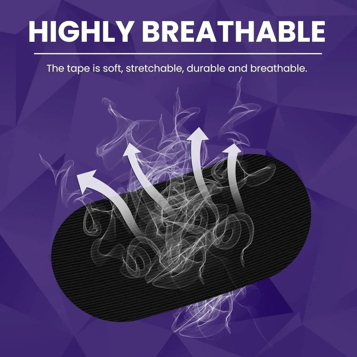 Breathcalm Νυχτερινή ταινία στόματος — Ρινικές ταινίες αναπνοής άνετης εφαρμογής