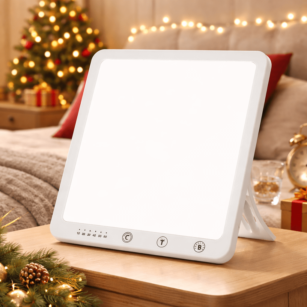 Lâmpada de fototerapia Brightmind — Simulação de luz do dia de 10 000 lux