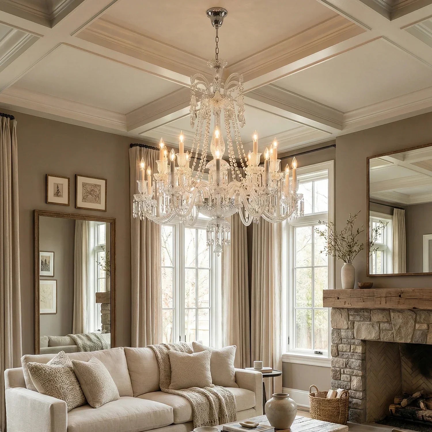 Brilliant Starry Crystal  Chandelier | wildoxy