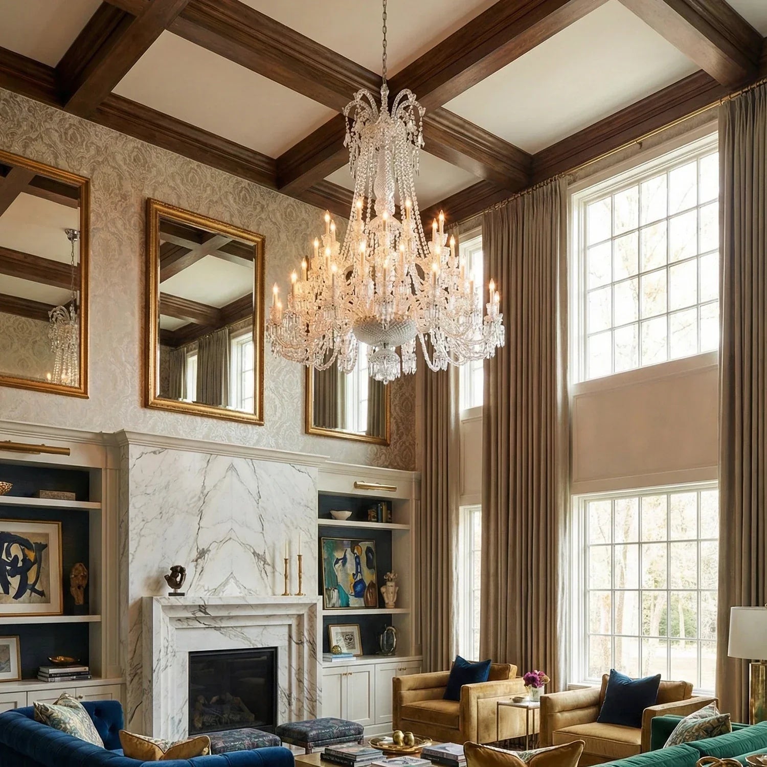 Brilliant Starry Crystal  Chandelier | wildoxy