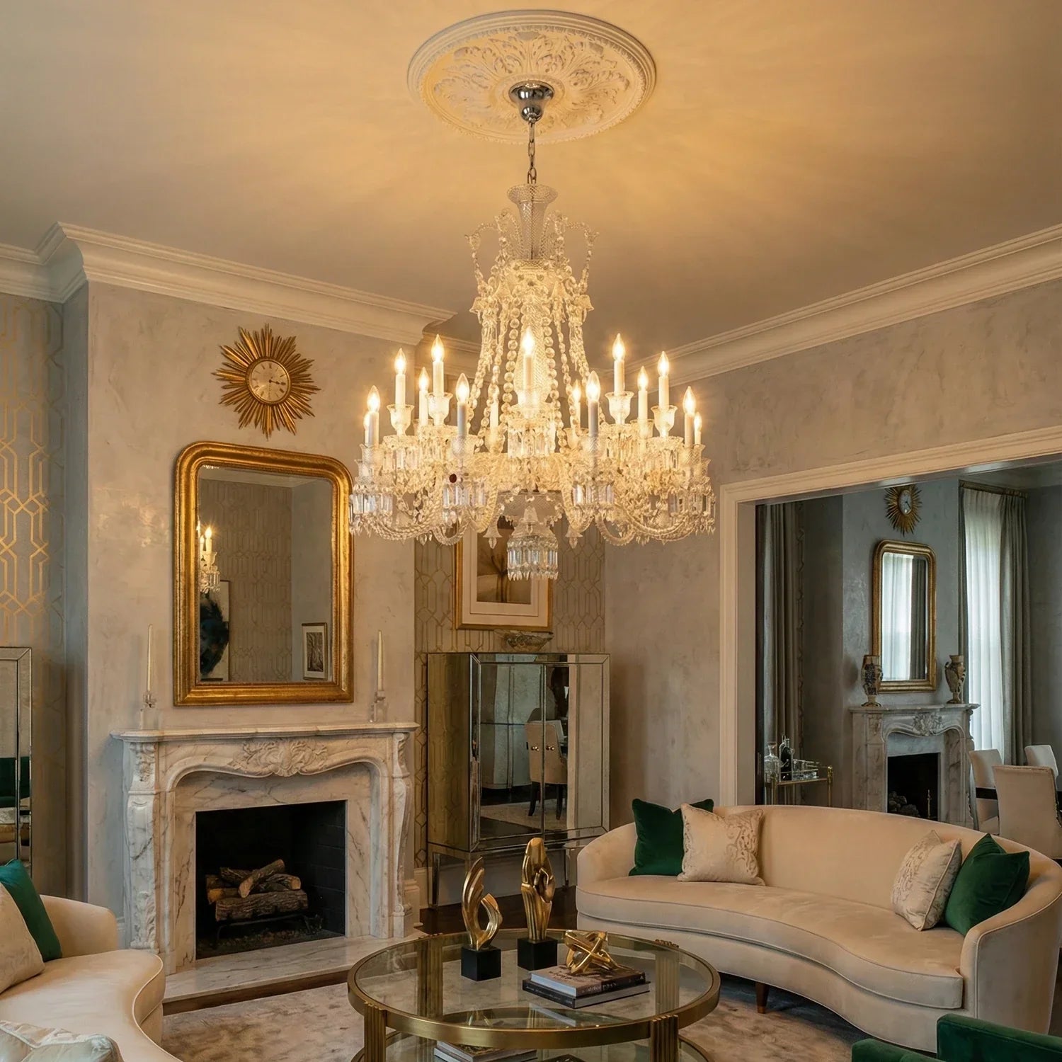 Brilliant Starry Crystal  Chandelier | wildoxy