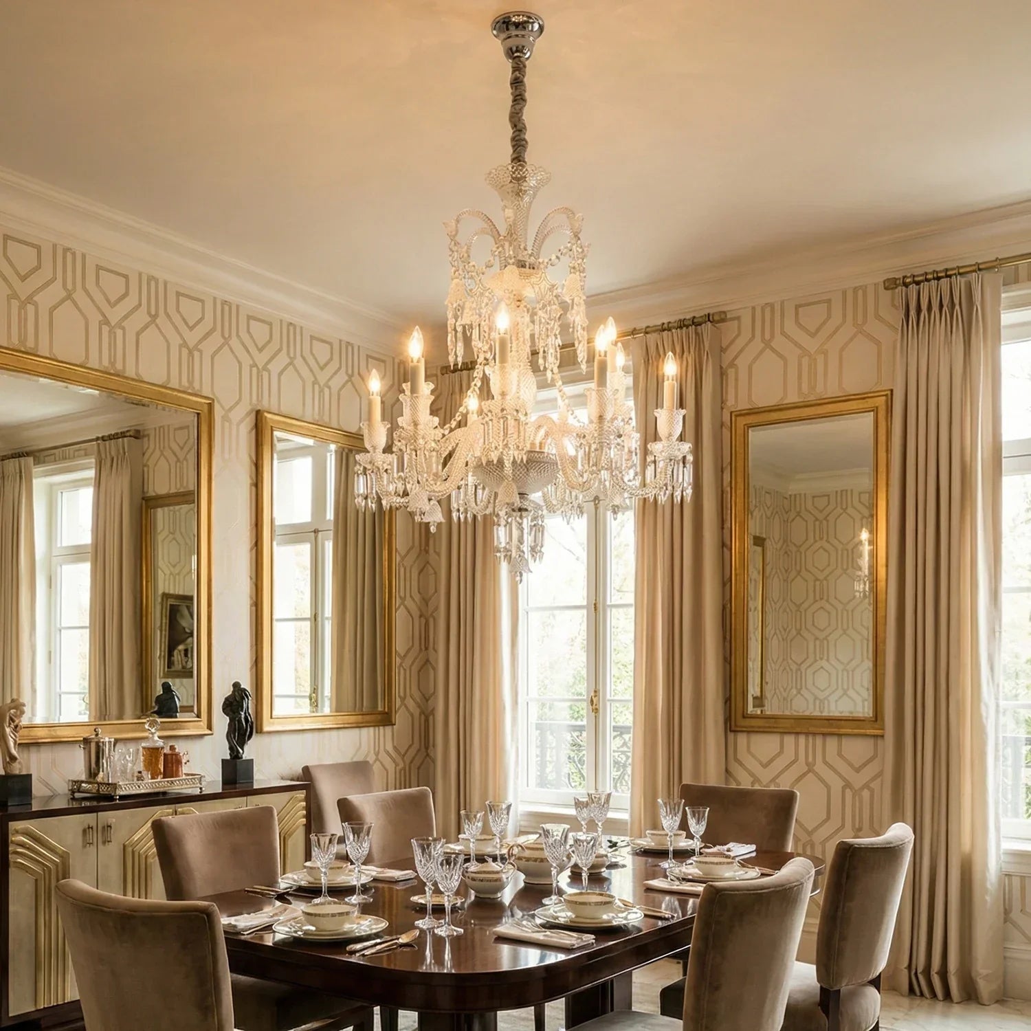 Brilliant Starry Crystal  Chandelier | wildoxy
