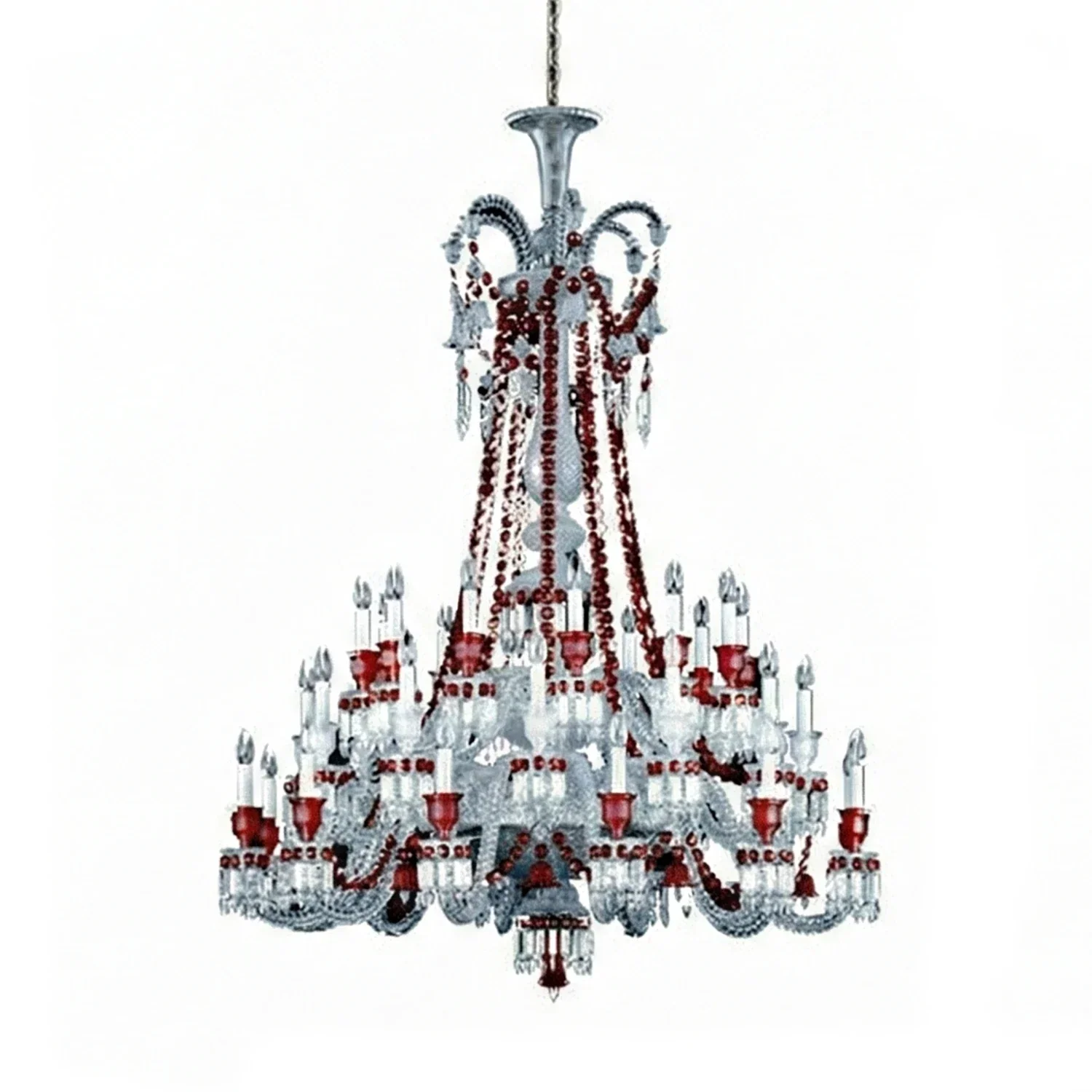 Brilliant Starry Crystal RED Chandelier | wildoxy
