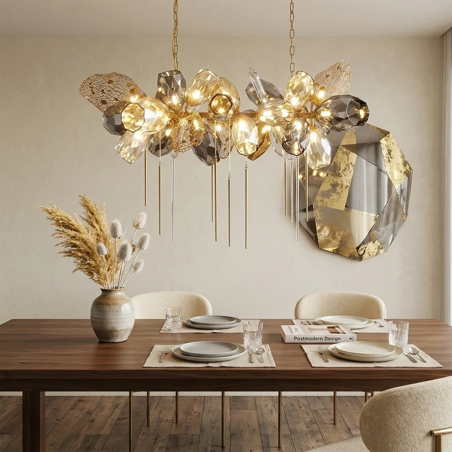 Britannica Luxury Stained Glass Chandelier | wildoxy