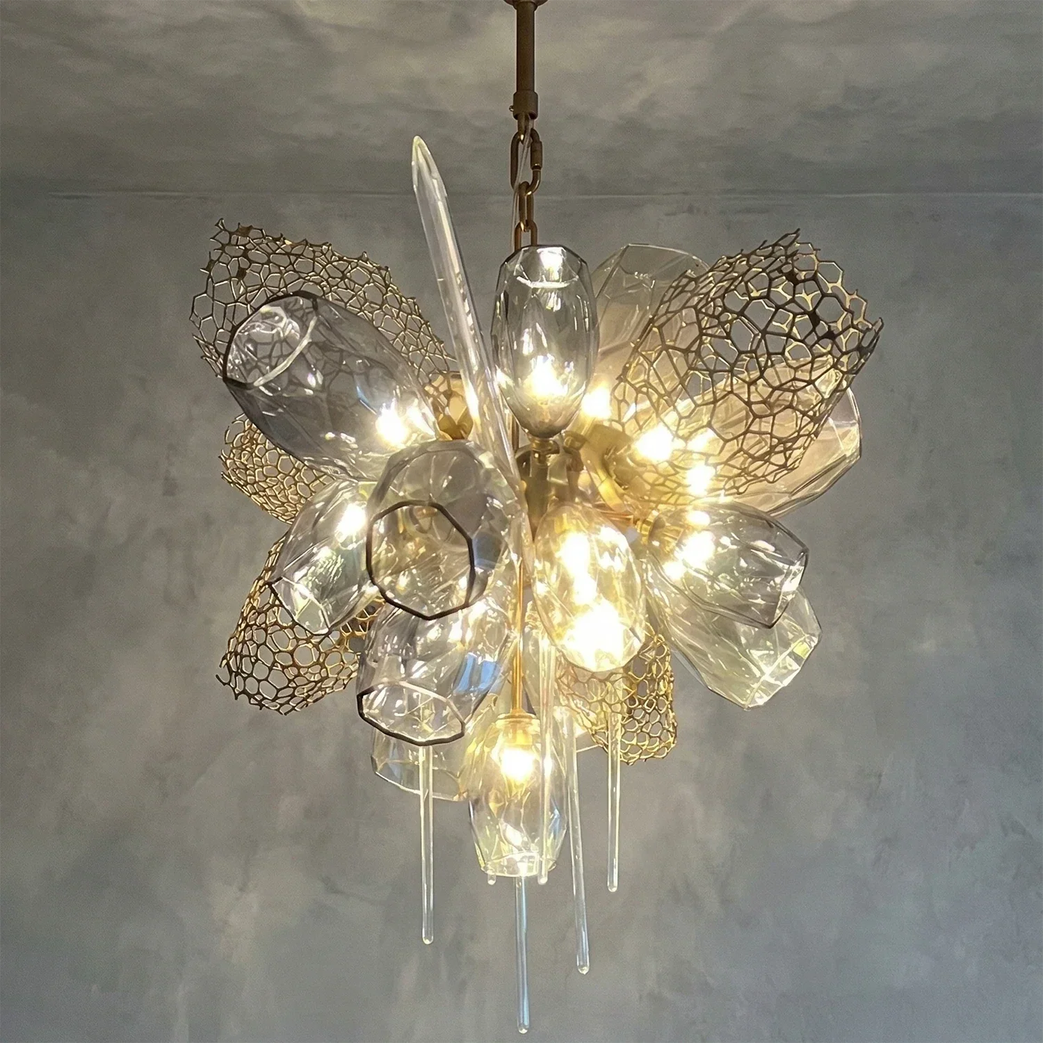 Britannica Luxury Stained Glass Chandelier | wildoxy