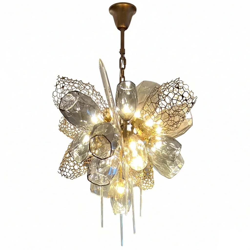 Britannica Luxury Stained Glass Chandelier | wildoxy