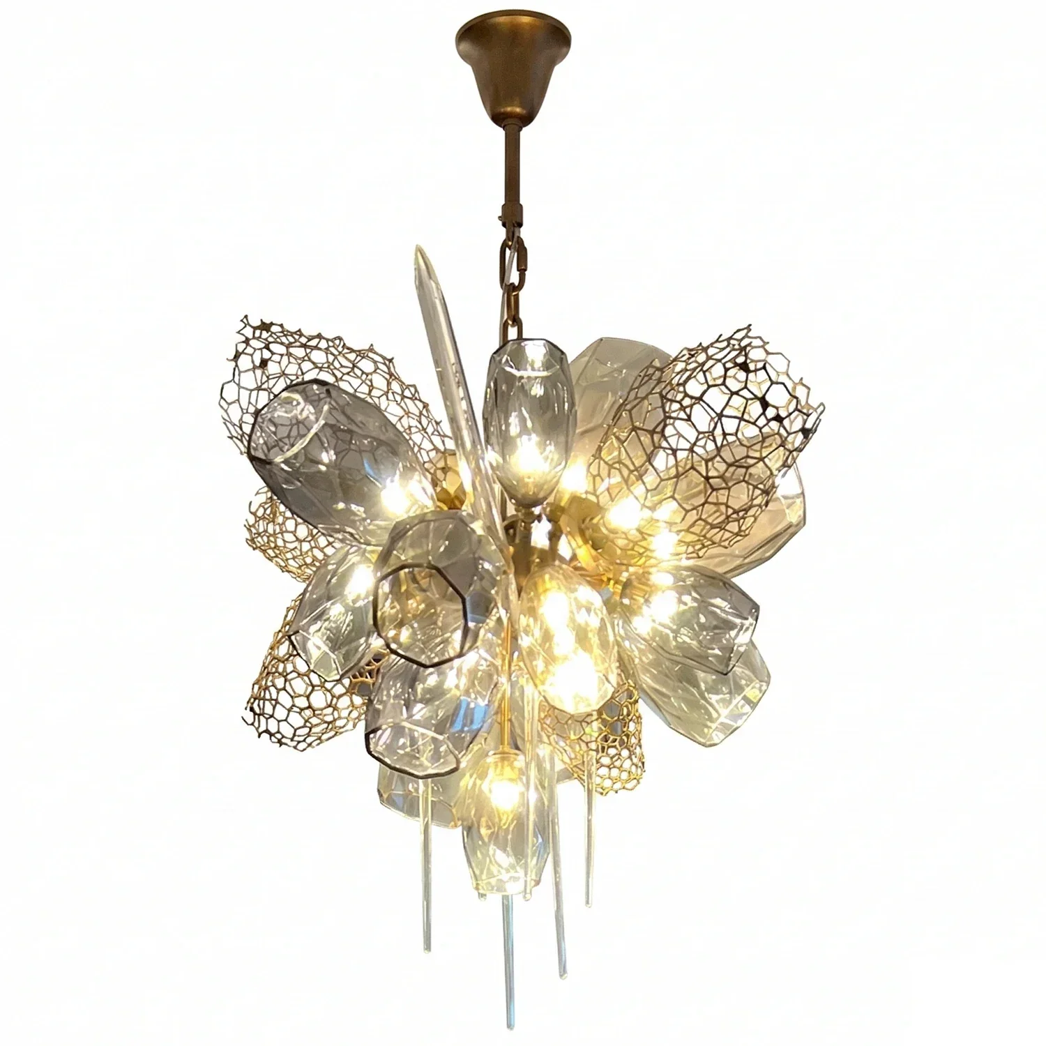 Britannica Luxury Stained Glass Chandelier | wildoxy