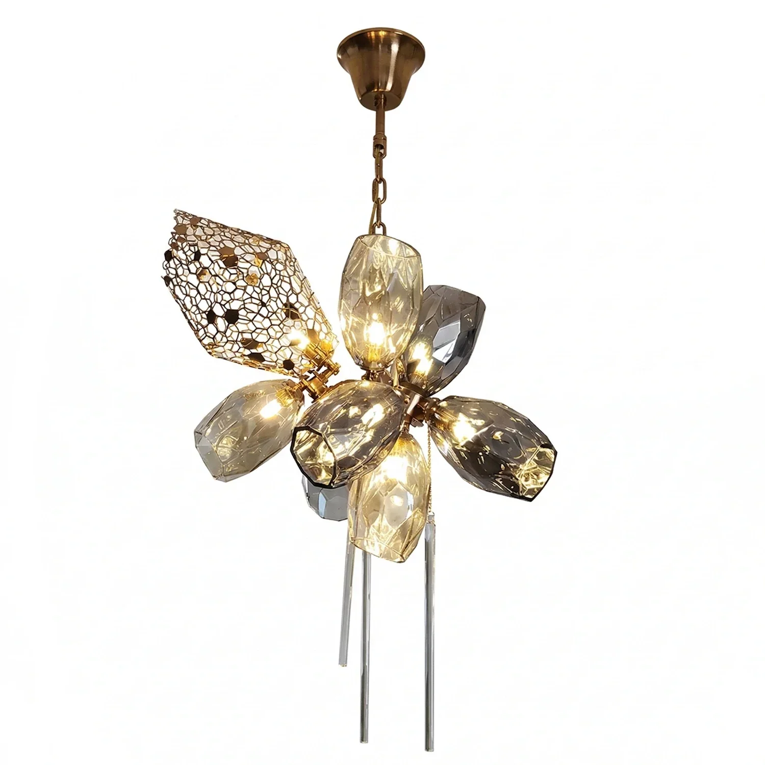 Britannica Luxury Stained Glass Chandelier | wildoxy