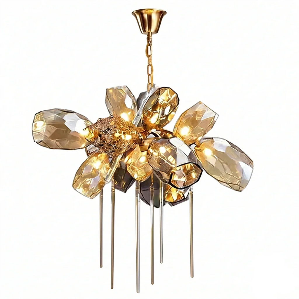 Britannica Luxury Stained Glass Chandelier | wildoxy