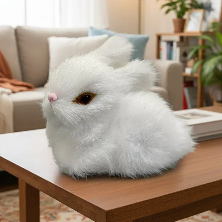 BUNNIVA复活节兔子摆件套装 - 四件艺术雕塑