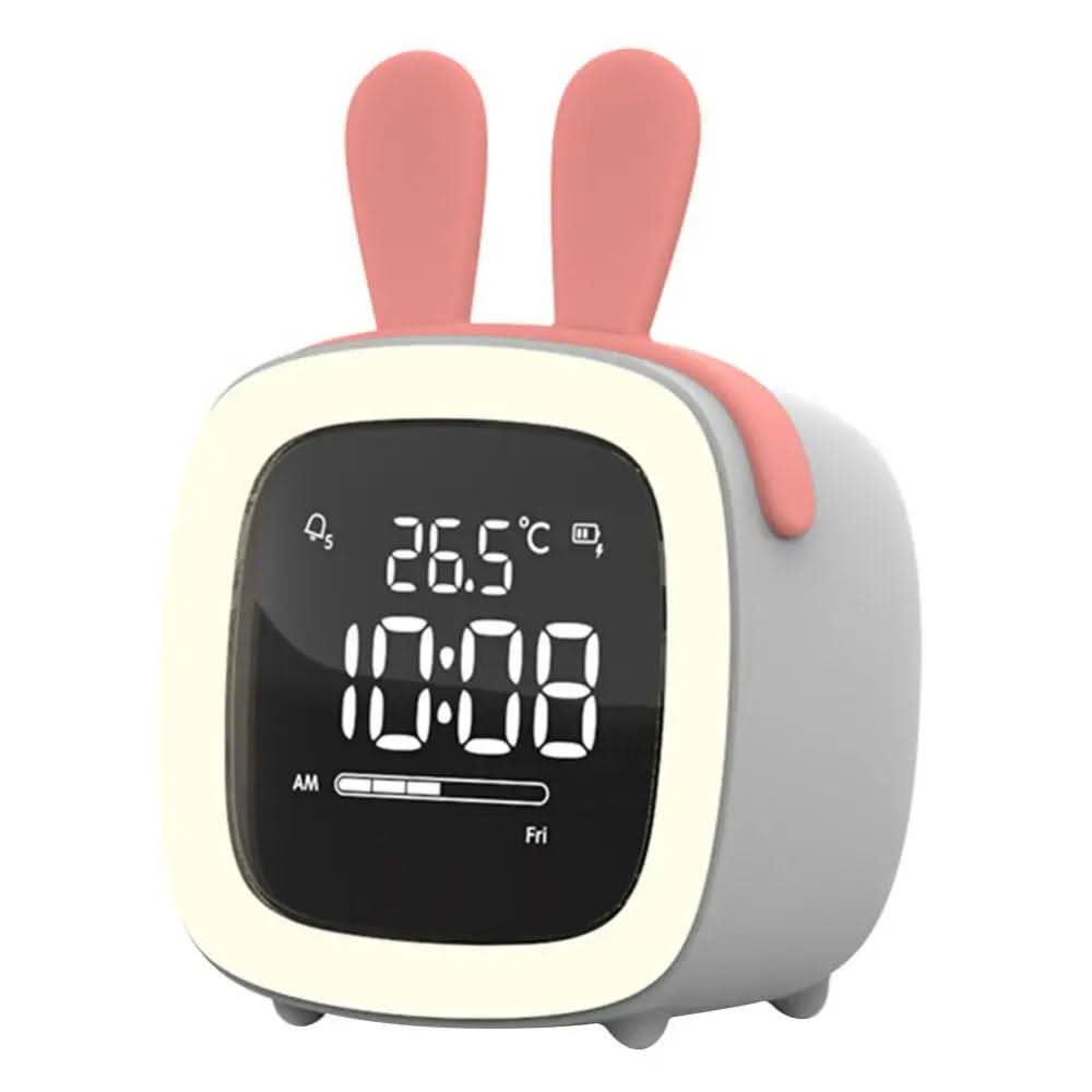 BunnyGlow闹钟 - 数字显示屏，夜灯，倒计时器