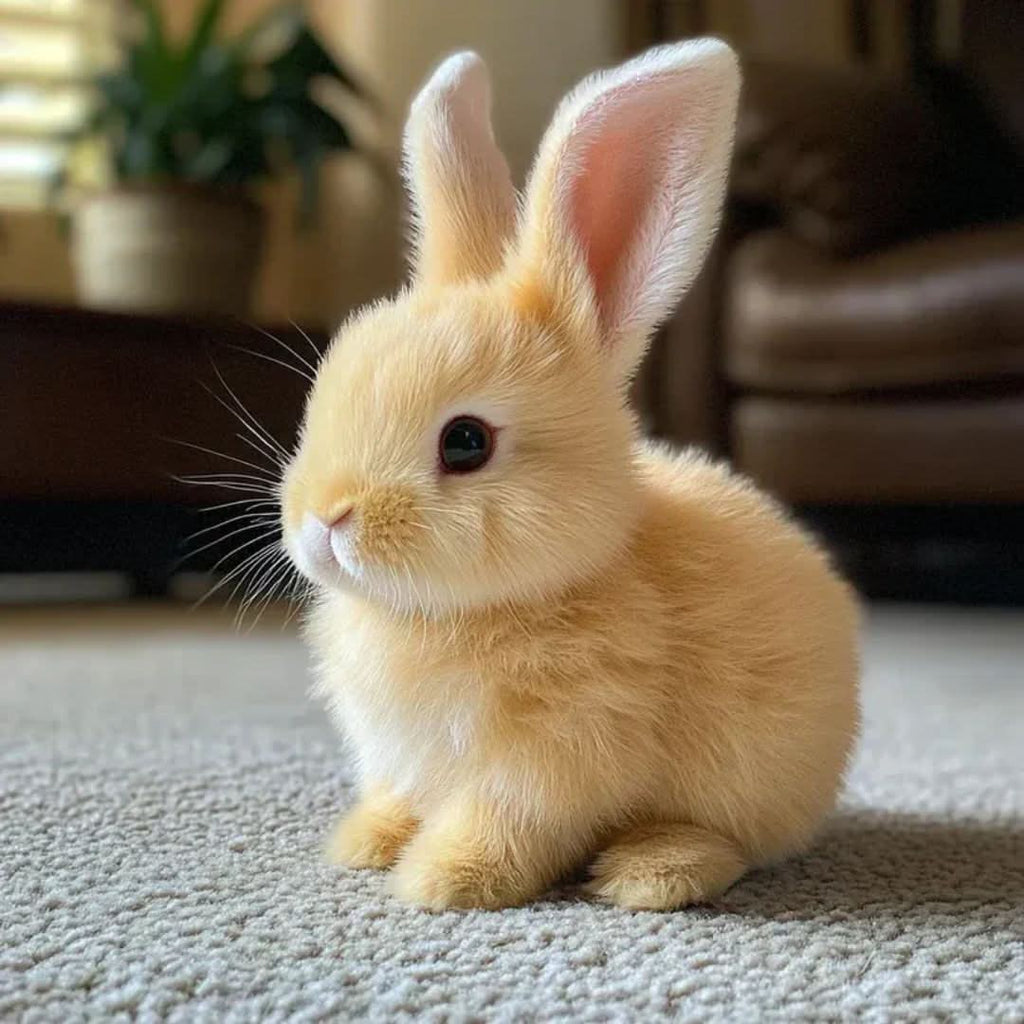 BunnyLoom élethű, ugráló nyusziplüss — interaktív mozgás- és hangmechanika