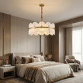 Butterfly Alabaster Round Chandelier | wildoxy