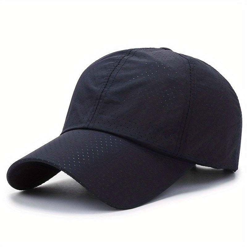 Șapcă sport din plasă cu uscare rapidă — Protecție UV, unisex