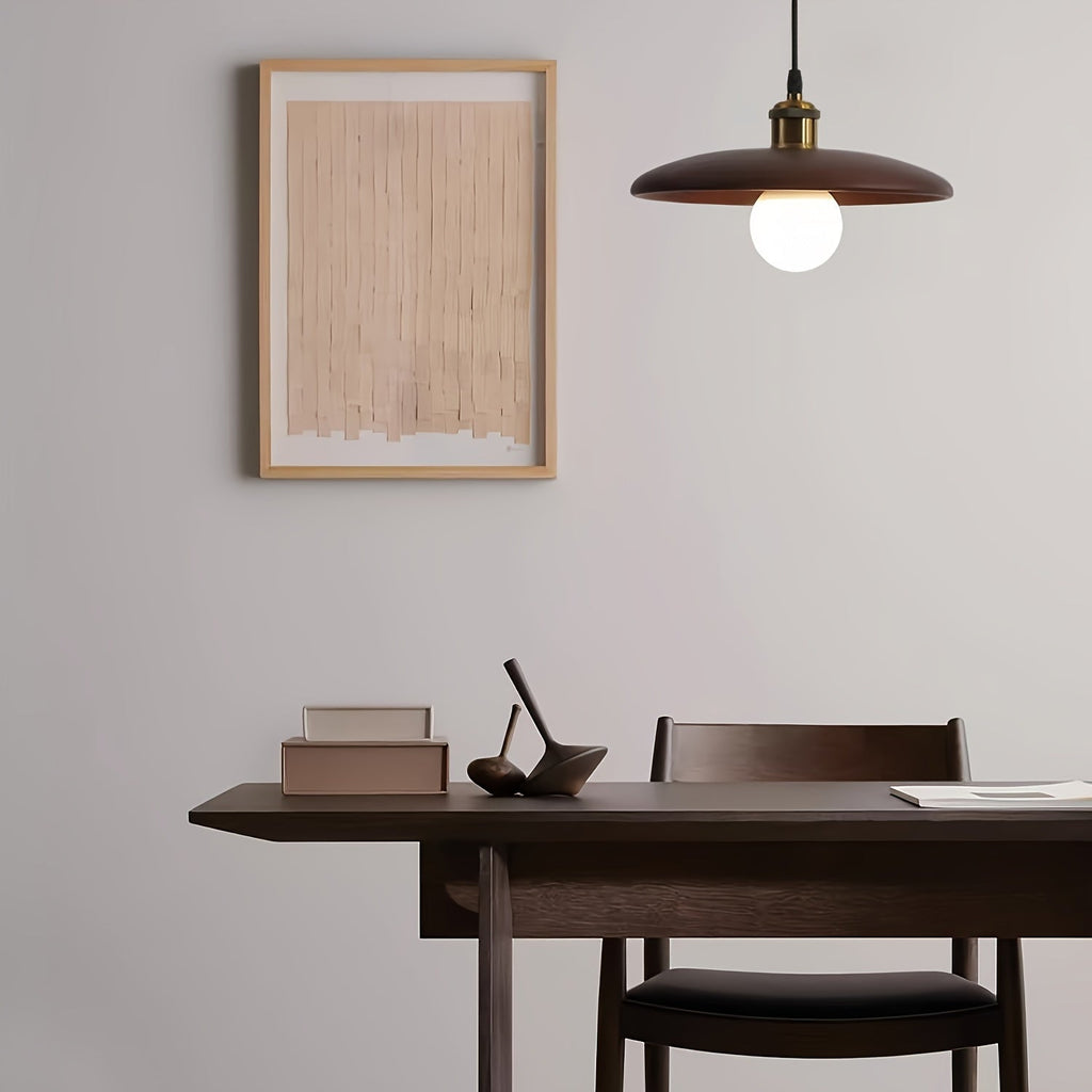 Modern Nordic Solid Wood Pendant Light | Scandinavian Ceiling Lamp | Wildoxy
