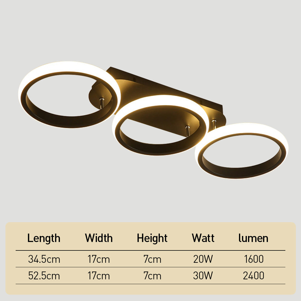 Modern LED Ceiling Light | Sleek Contemporary Design | Wildoxy