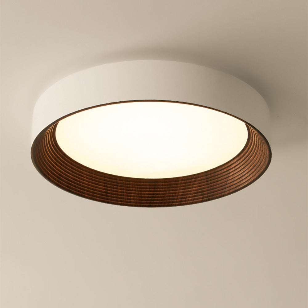 Ronde platte led-plafondlamp — slank ontwerp