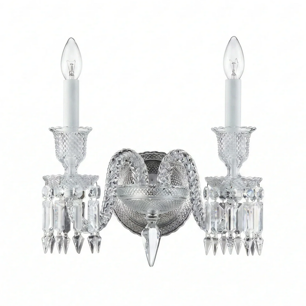 Caelum Apex Crystal Wall Lamp | wildoxy