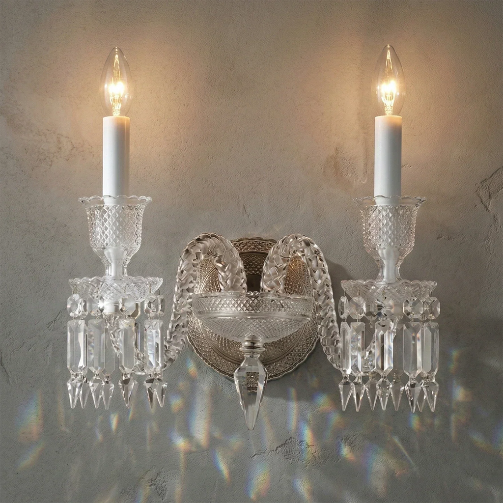 Caelum Apex Crystal Wall Lamp | wildoxy