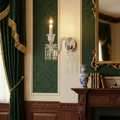Caelum Apex Crystal Wall Lamp | wildoxy