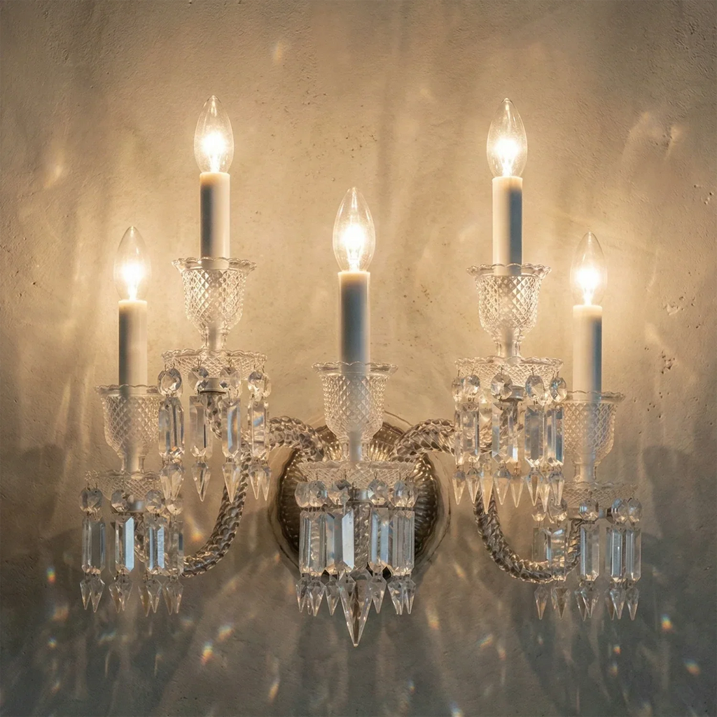 Caelum Apex Crystal Wall Lamp | wildoxy