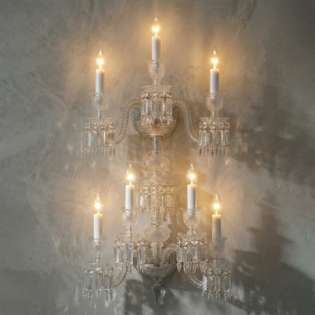 Caelum Apex Crystal Wall Lamp | wildoxy