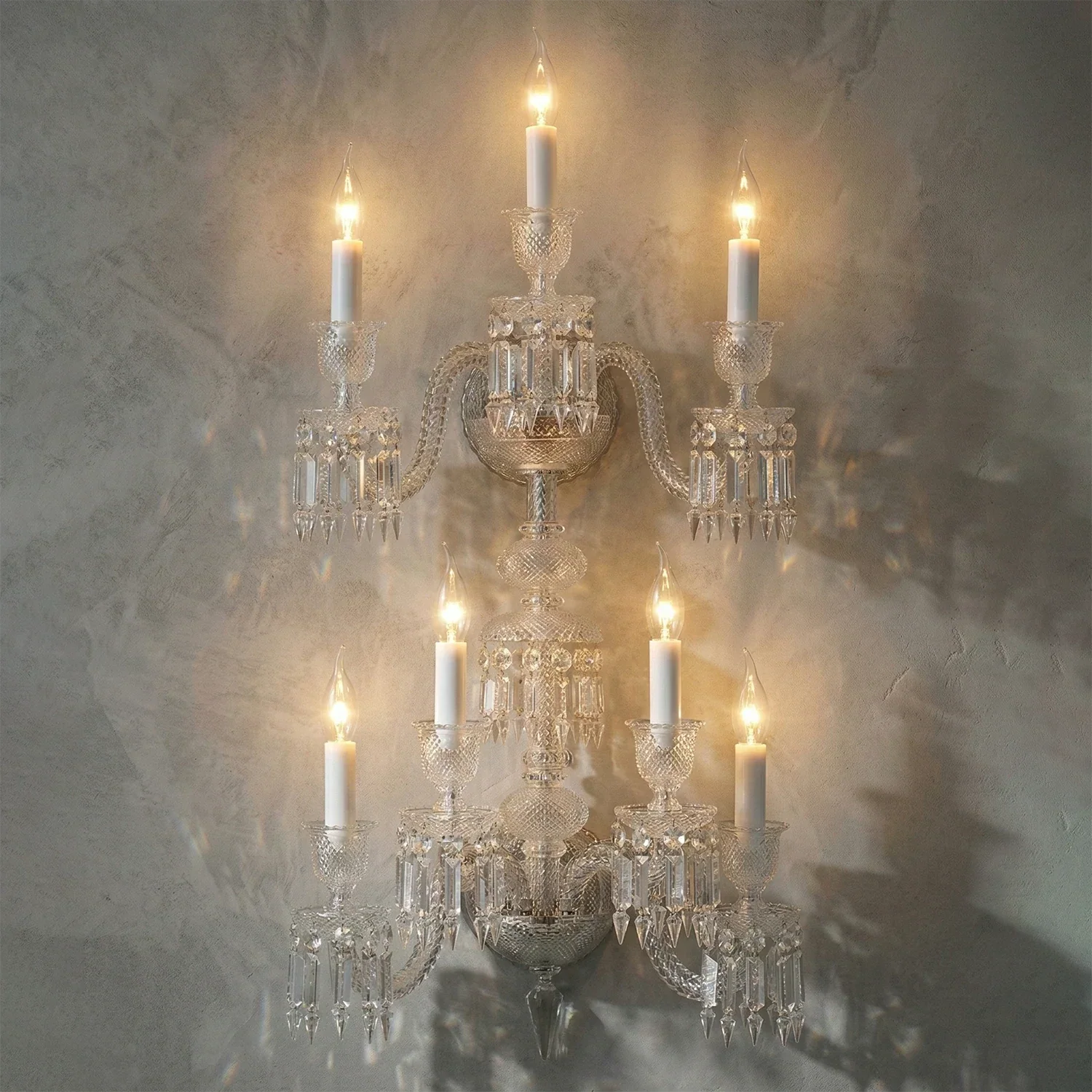 Caelum Apex Crystal Wall Lamp | wildoxy