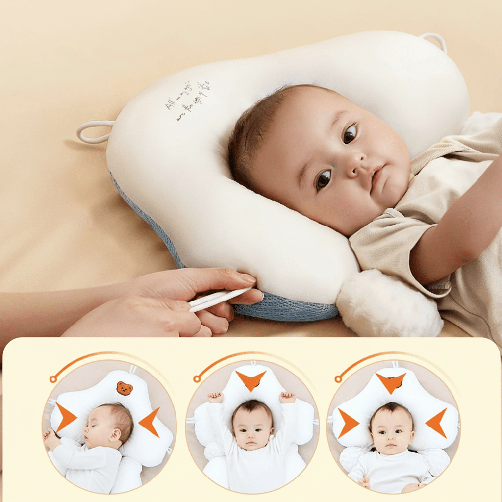 Calmcradle U-Shaped Baby Pillow — Pressure-Balanced Neck Support