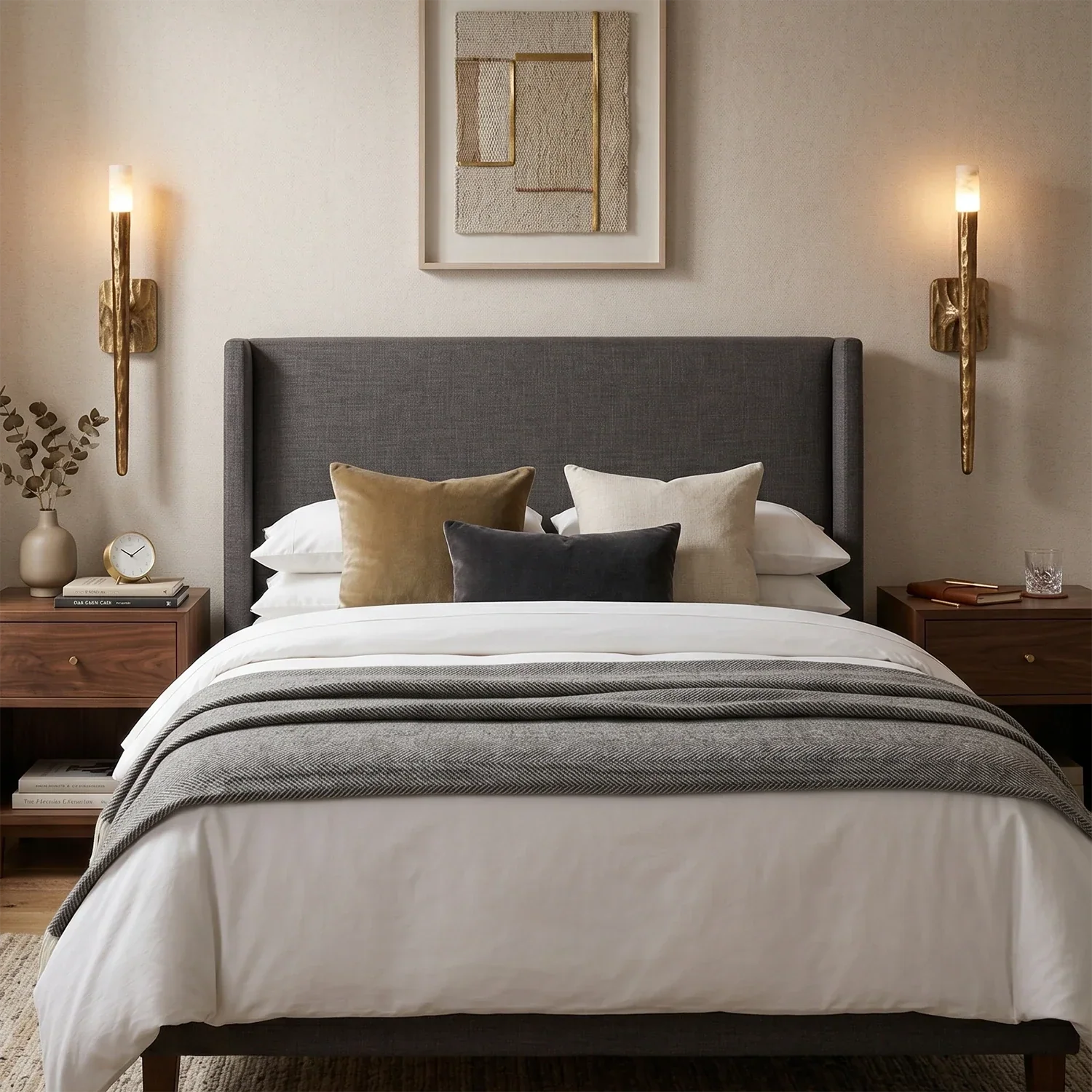 Calvin Modern Alabaster Sconce | wildoxy