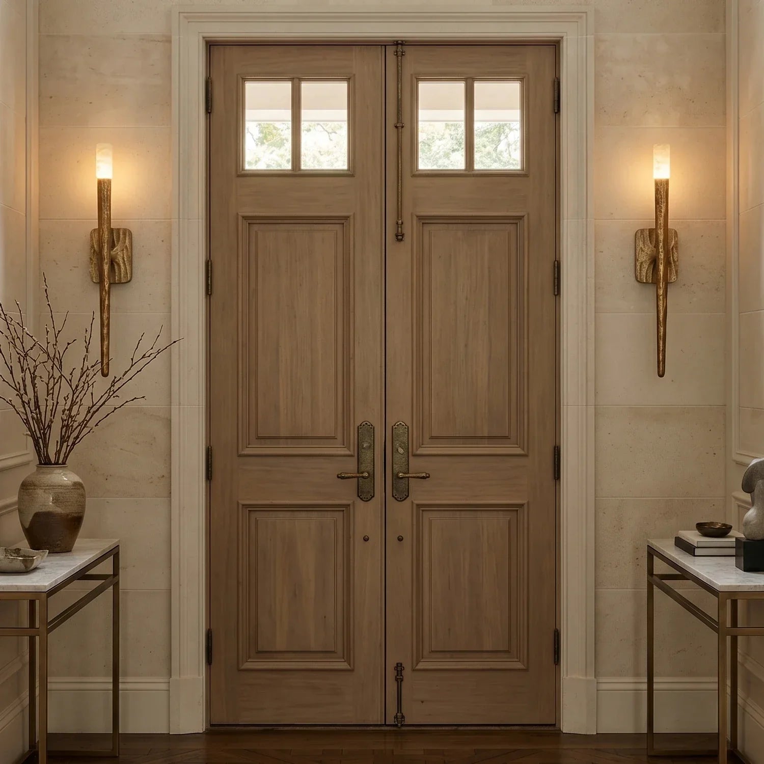 Calvin Modern Alabaster Sconce | wildoxy