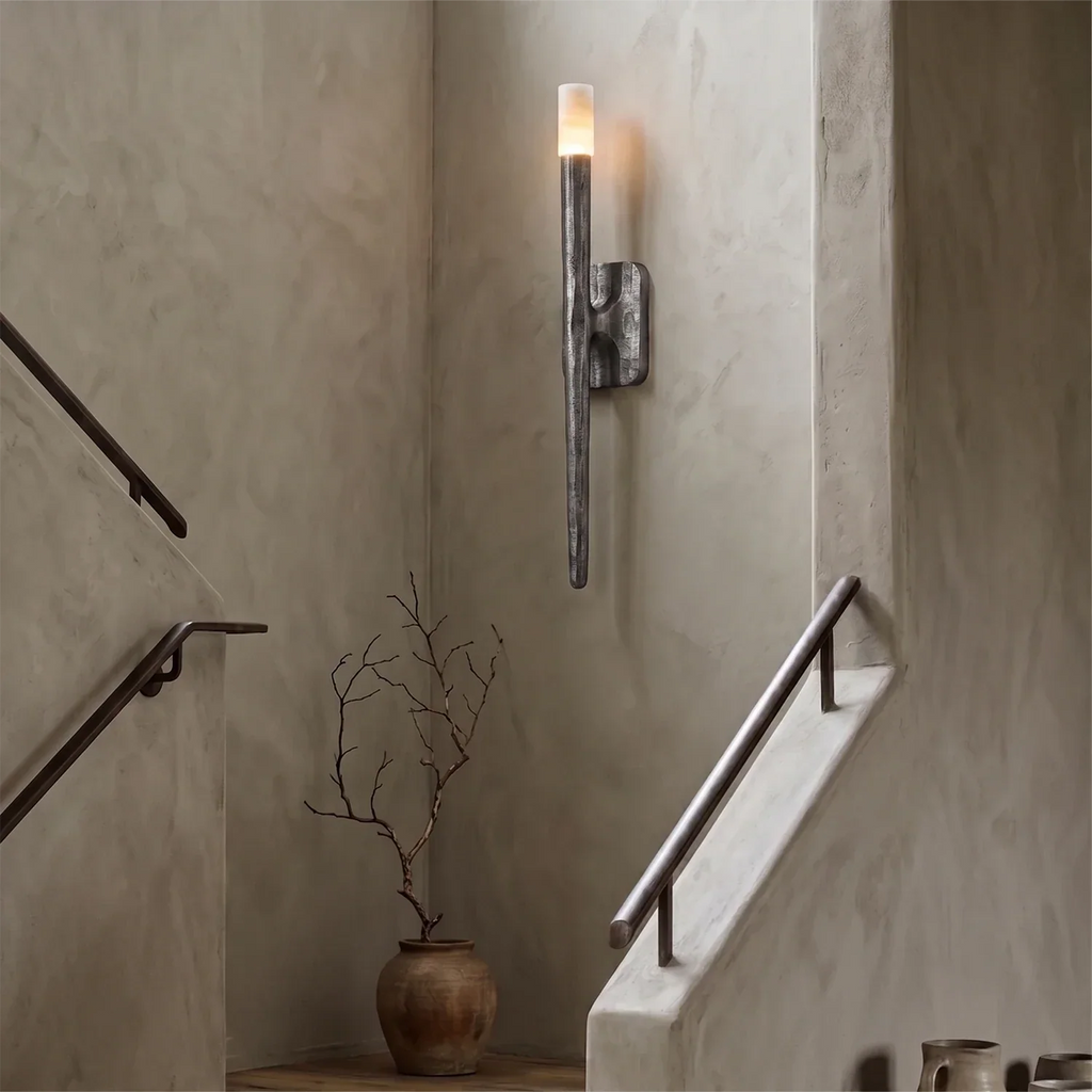 Calvin Modern Alabaster Sconce | wildoxy