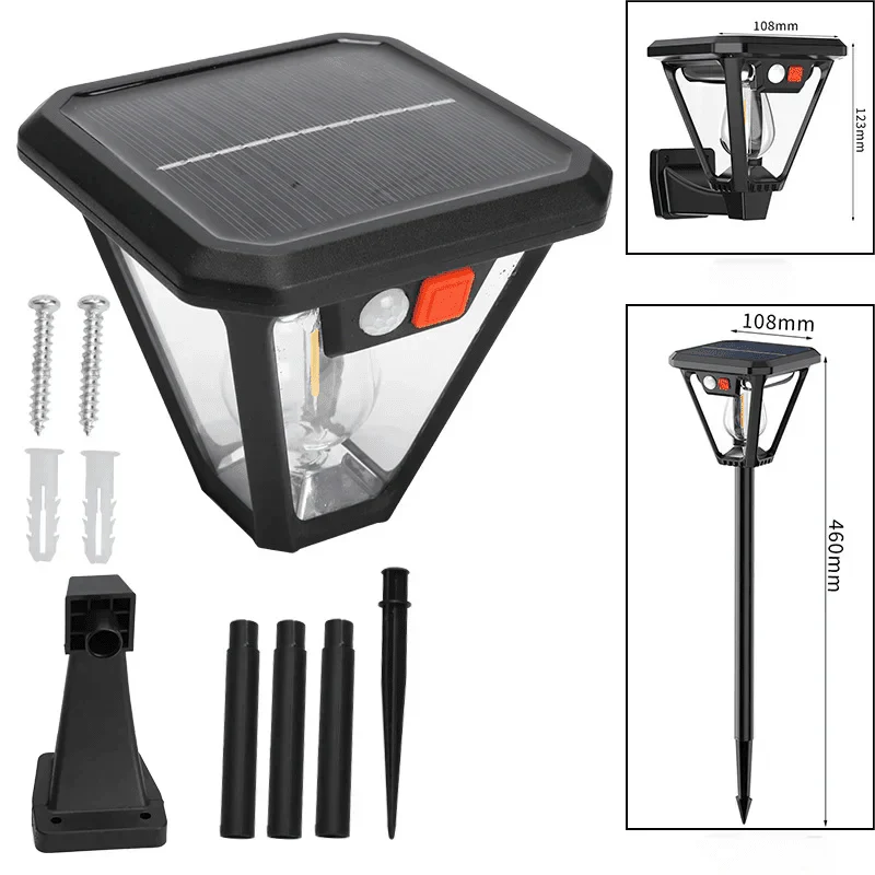 CAMPBEAM Solar Powered Outdoor LED Light — Motion Sensor