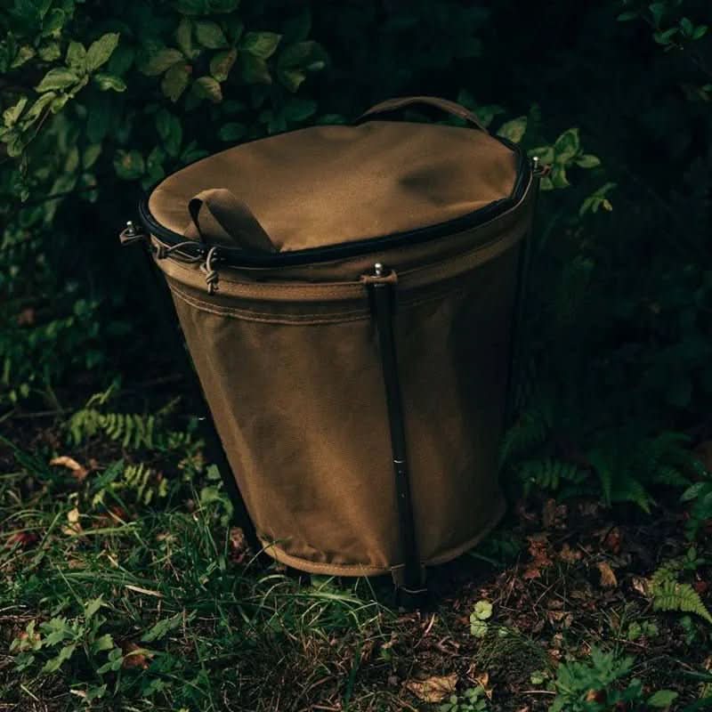 Camptrash AM Foldable Waste Bin – Portable Frame, Waterproof Inner Liner