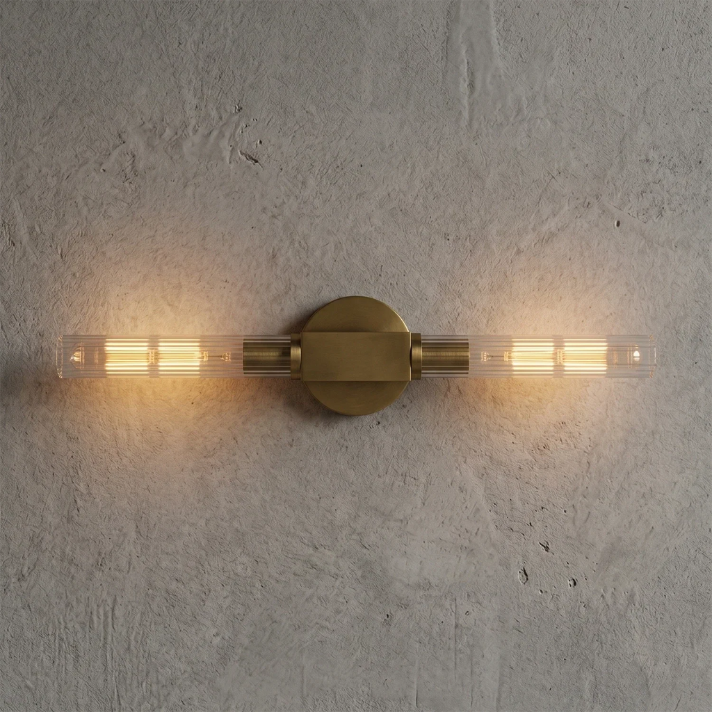 Cannellea Candlestick Linear Long Sconce | wildoxy