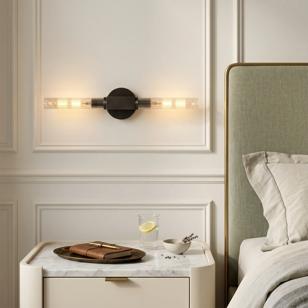 Cannellea Candlestick Linear Long Sconce | wildoxy