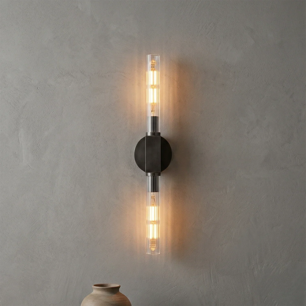 Cannellea Candlestick Linear Long Sconce | wildoxy