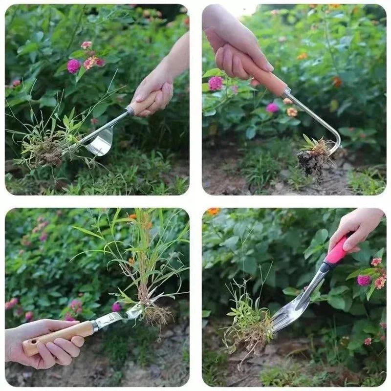 Kit manuale per diserbo Carbex — Set di attrezzi da giardino in acciaio al carbonio
