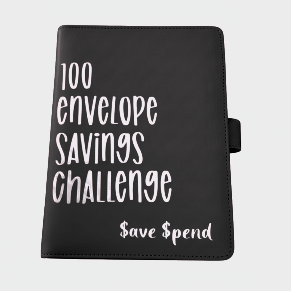 ملف تحدي الأظرف CashSavvy — منظم ادخار يضم 100 ظرف